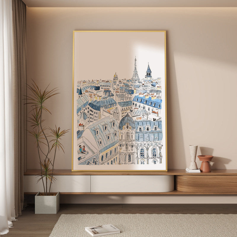 Coastal Landscape Canvas Wall Art