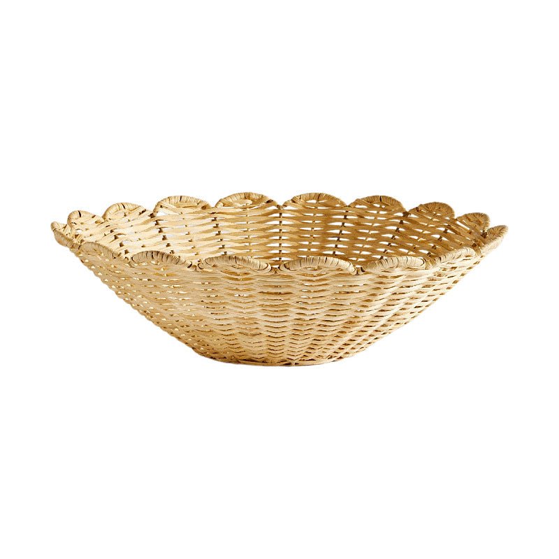 Decorative fruit basket with artistic weaving Kalsten