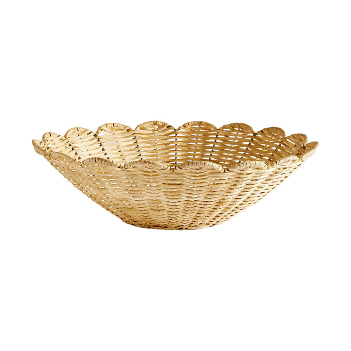 Decorative fruit basket with artistic weaving Kalsten