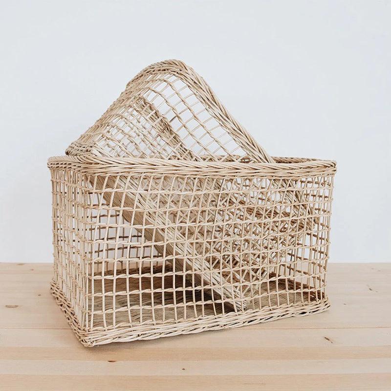 Storage basket with woven design Kalsten