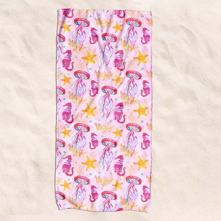 Beach towel with creative turtle pattern Kalsten
