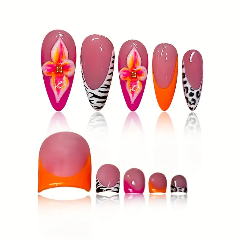 Floral Artistic Nail Design Kalsten
