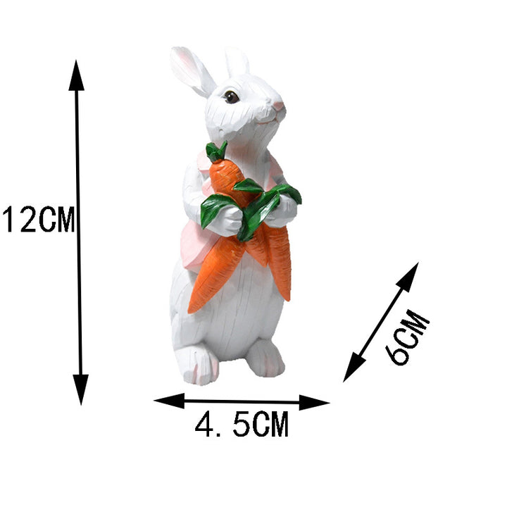 Decorative Bunny Figurine Set Kalsten