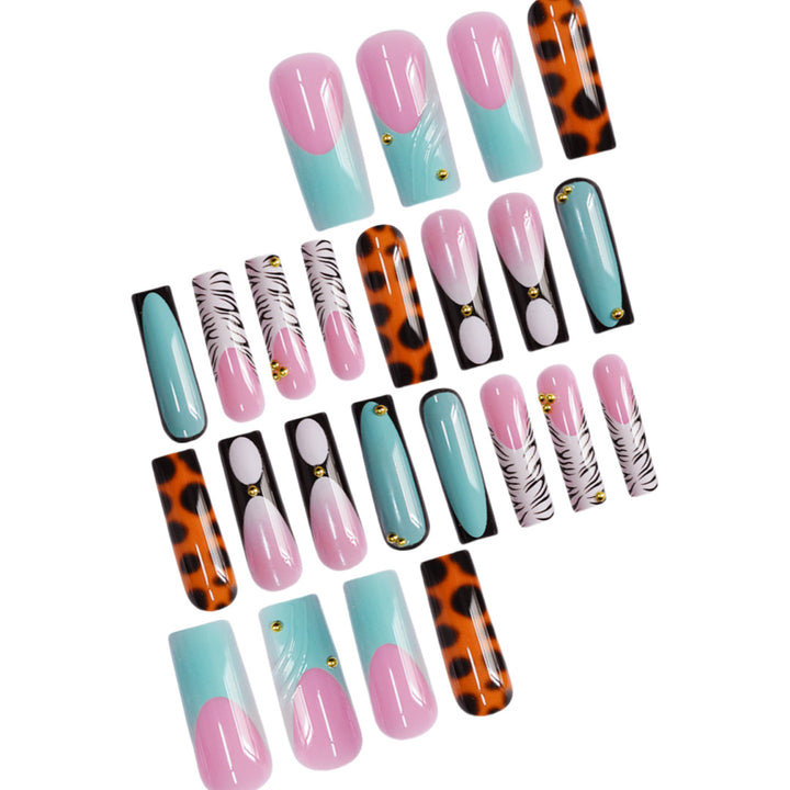 Artistic Press-On Nail Art Set Kalsten