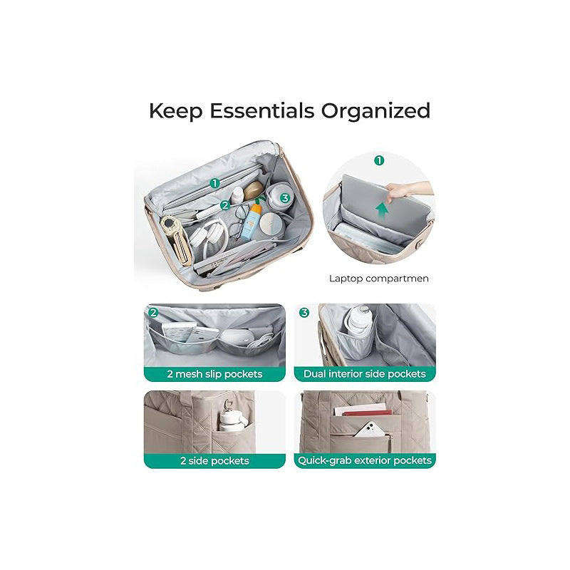 Insulating cooler bag with versatile compartments Kalsten