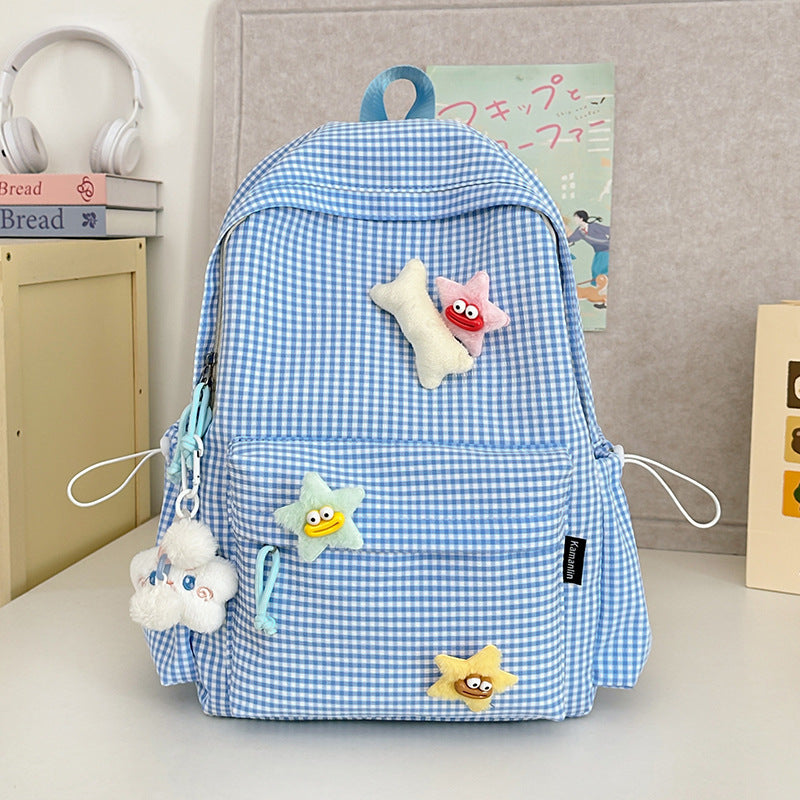 Cute Character-Embellished Backpack Kalsten