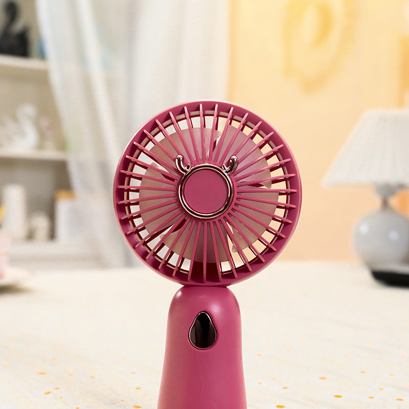 Portable handheld fan with USB charging function and ergonomic handle Kalsten