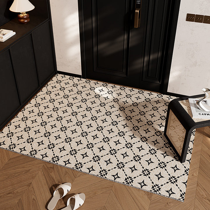 Geometric Patterned Indoor Entrance Mat