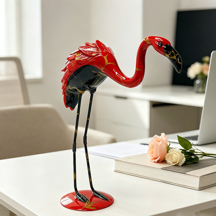 Decorative Flamingo Sculpture Kalsten