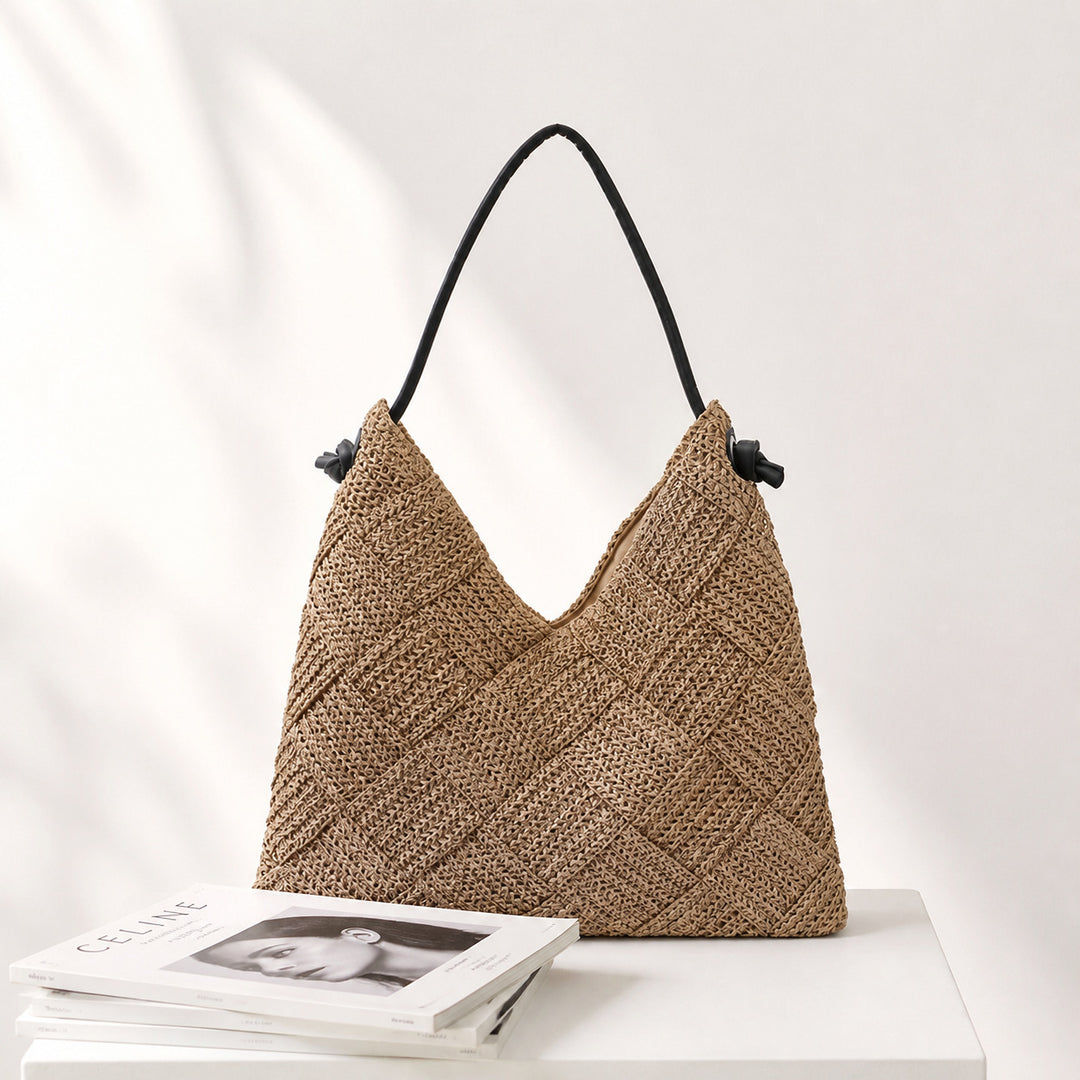 Stylish tote bag with structured pattern Kalsten