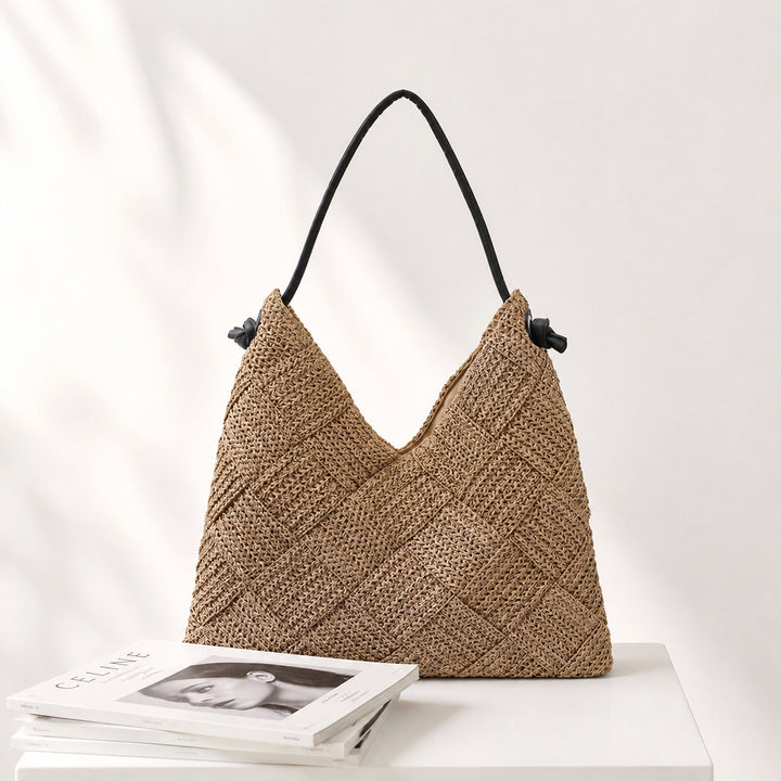 Stylish tote bag with structured pattern Kalsten