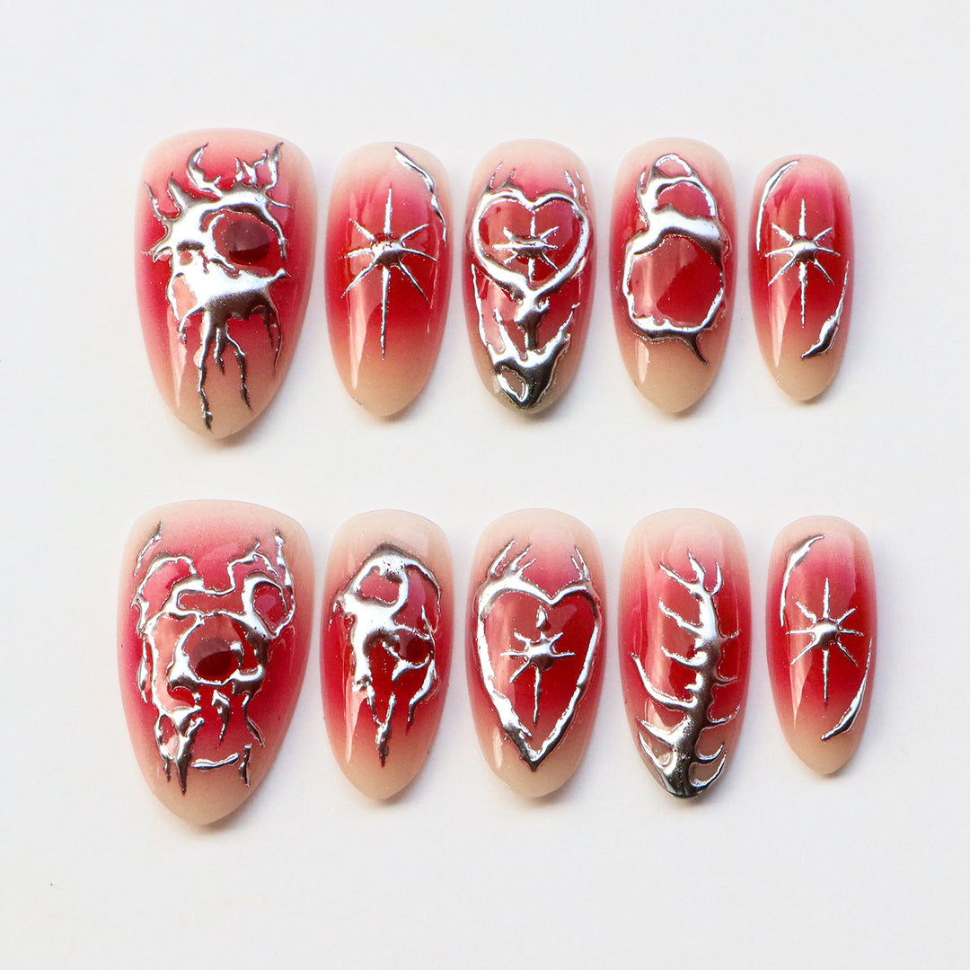 Artistic Gothic Nail Art Set