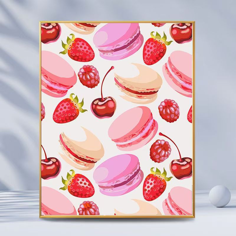 Citrus-Inspired Graphic Art Print Kalsten