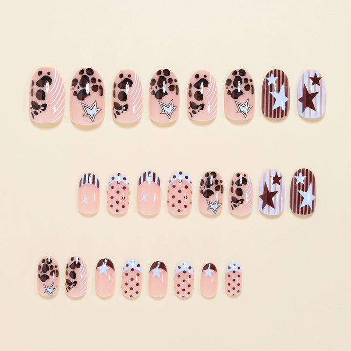 Artistic Patterned Nail Art Set Kalsten
