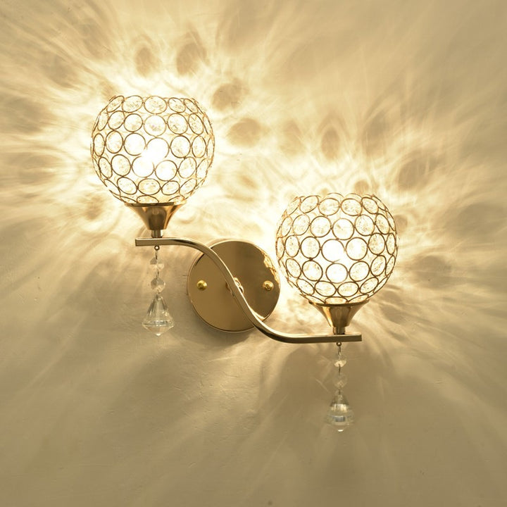 Crystal Accent Wall Sconce