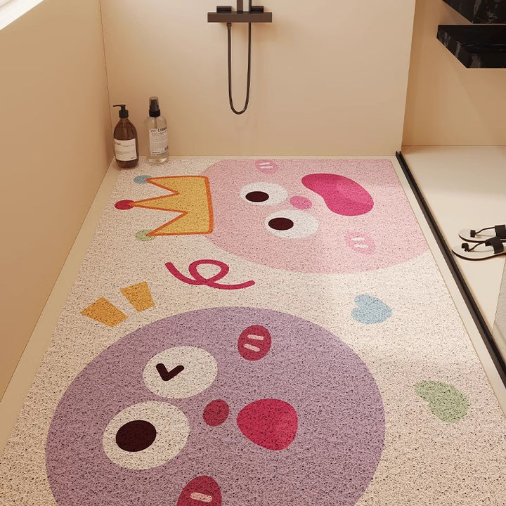 Playful Animal Themed Memory Foam Mat Kalsten