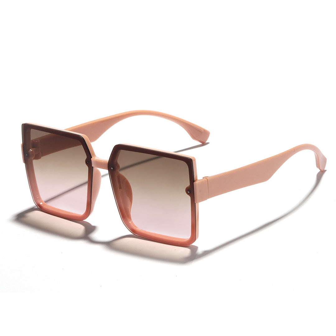 Women's square sunglasses with retro-inspired design and soft lenses Kalsten