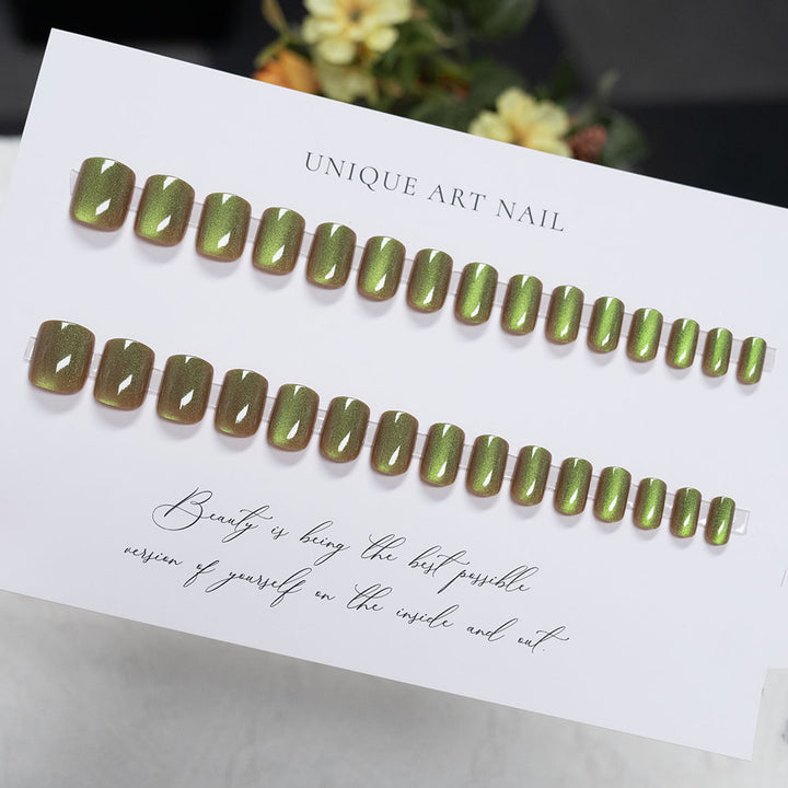 Glossy Acrylic Press-On Nail Set