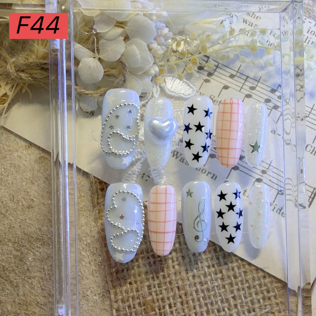 Decorative Press-On Nail Art Set 1790731572