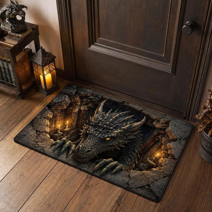 Dragon-Themed Entrance Mat