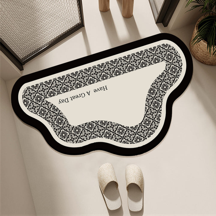 Decorative Motivational Bath Rug