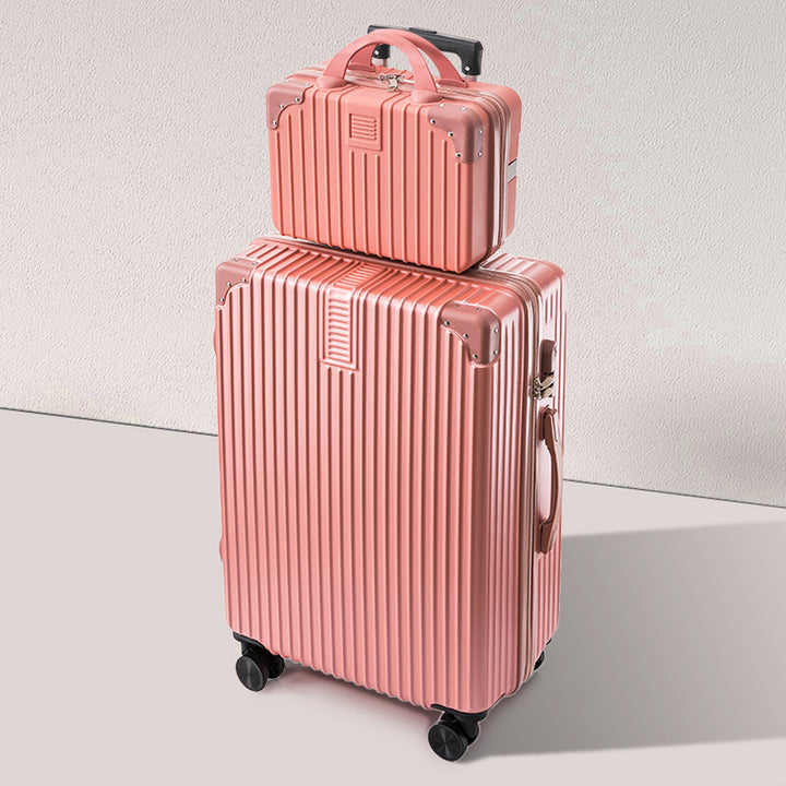 Modern Hard-Shell Wheeled Travel Suitcase Kalsten
