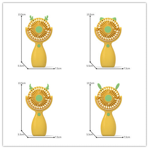Women's Portable Hand Fan in Fun Design Kalsten