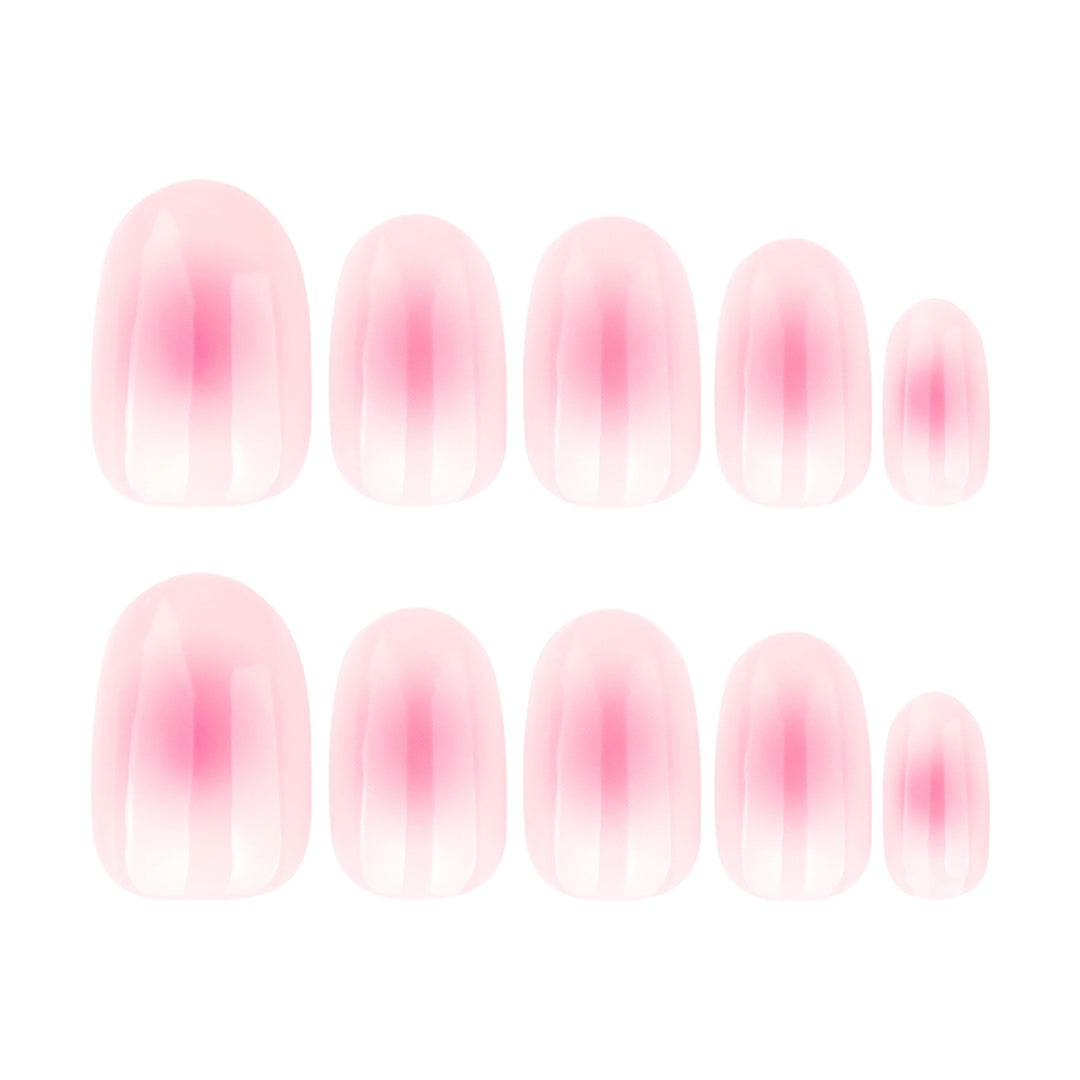 Elegant Gel Nails with Gentle Gradient Kalsten