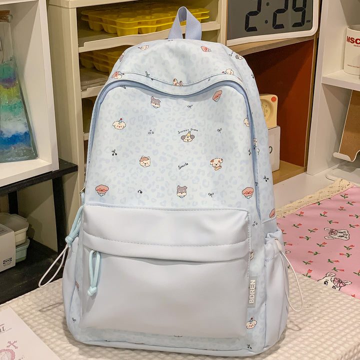 Cute Cartoon Animal Print Backpack Kalsten