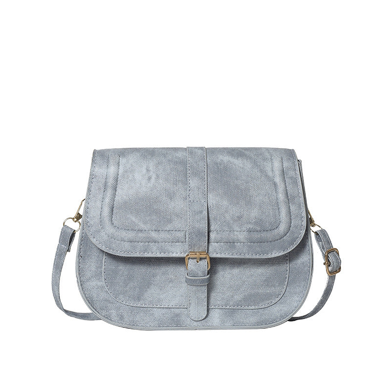Vintage-Inspired Crossbody Satchel Kalsten