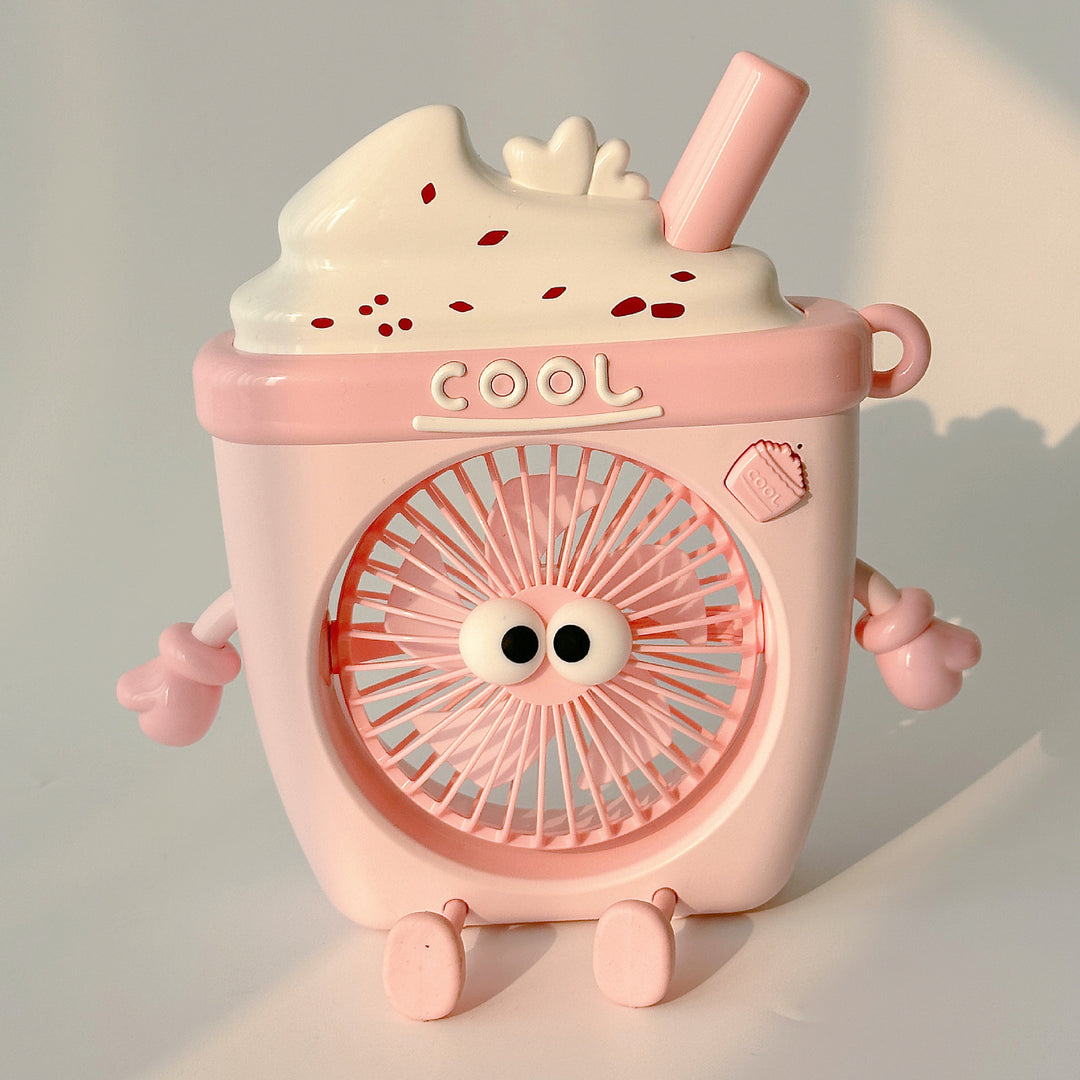 Unisex Creative Mini Fan in Cup Design Kalsten