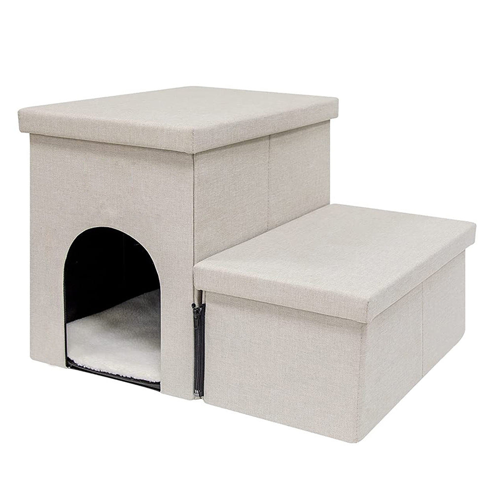 Multi-Level Pet Step Stool with Hideaway Kalsten