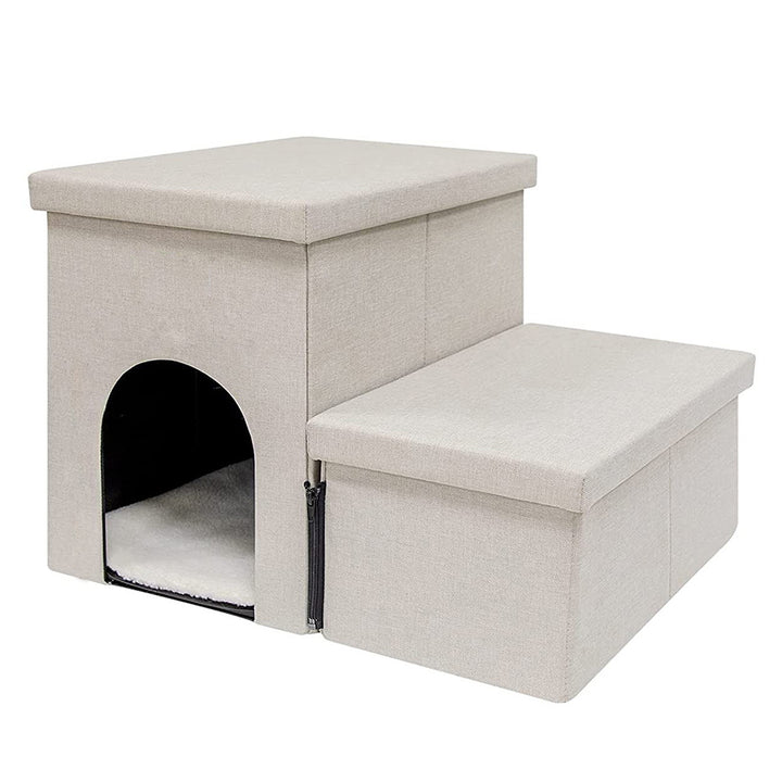 Multi-Level Pet Step Stool with Hideaway Kalsten