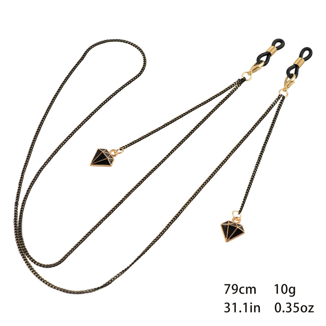 Geometric Pendant Eyewear Chain Kalsten