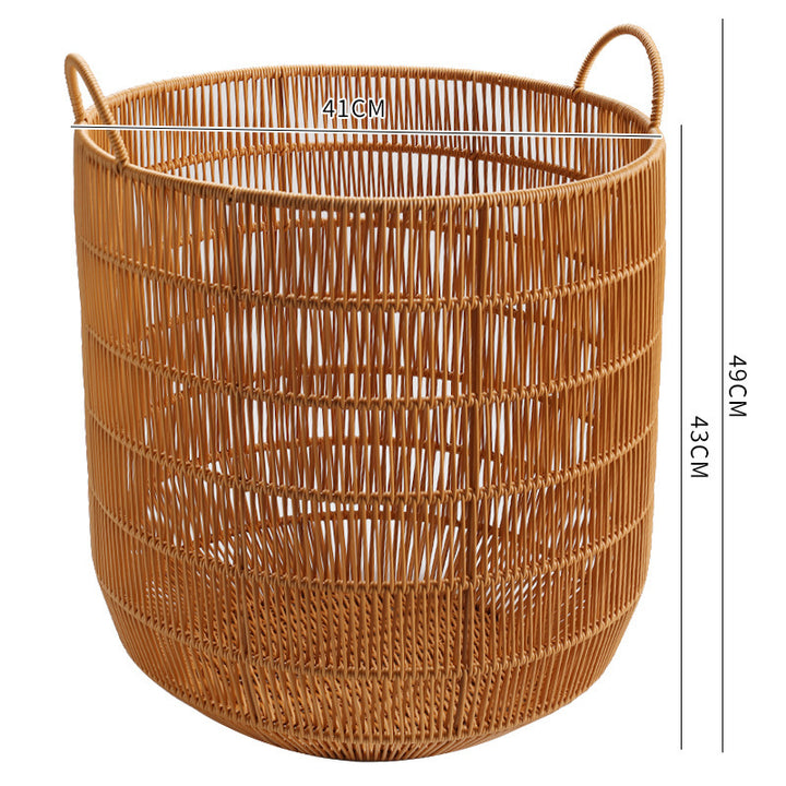 Elegant Handwoven Storage Basket Kalsten