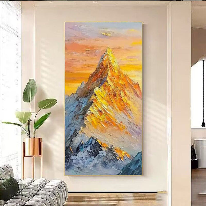 Mountain Landscape Oil Painting
