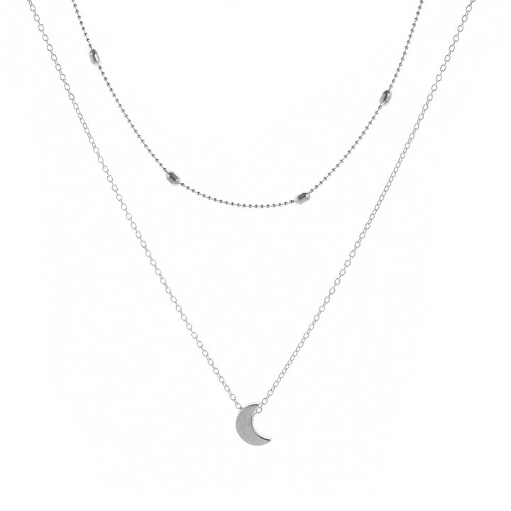 Heart-Shaped Charm Layered Necklace Kalsten