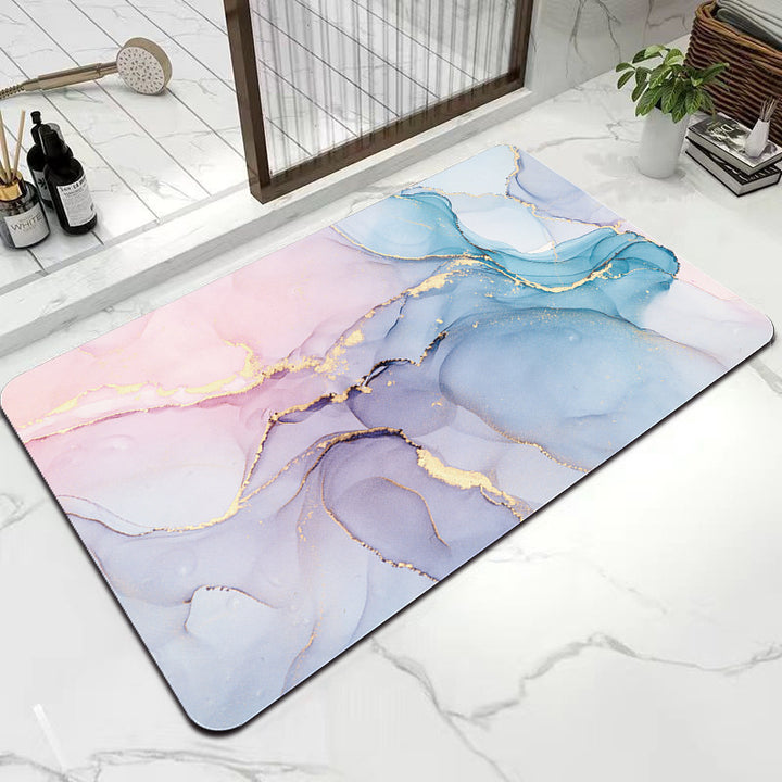 Elegant Abstract Area Mat Kalsten