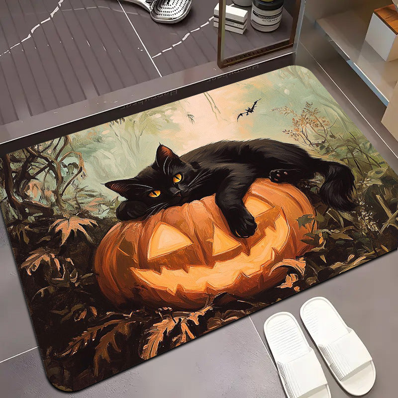 Halloween-Themed Decorative Entrance Mat Kalsten