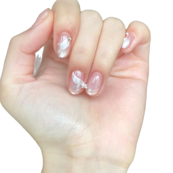 Elegant Floral Nail Art Enhancements