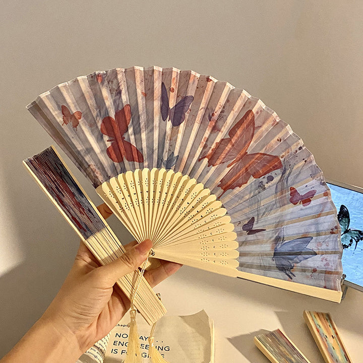 Hand fan made of high-quality natural material Kalsten