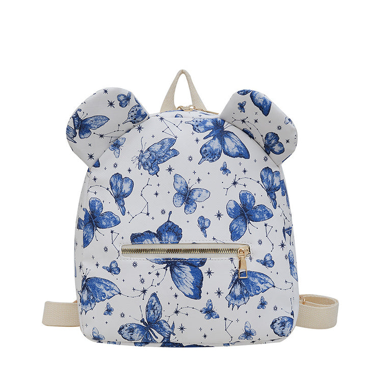 Cute Butterfly Print Mini Backpack Kalsten