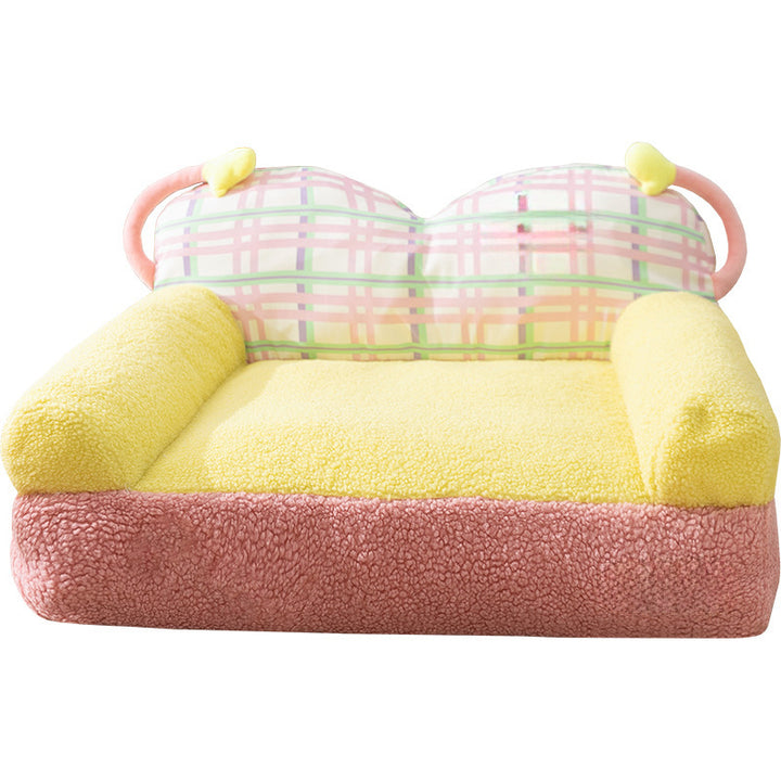 Cozy Plush Dog Bed
