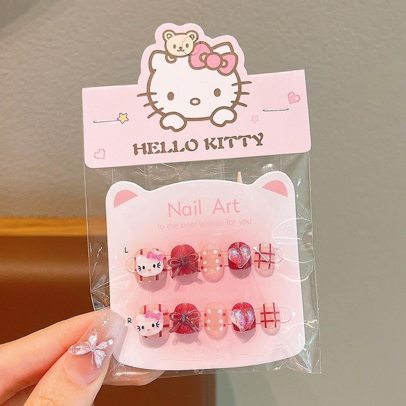 Artificial nails with sweet character design Kalsten