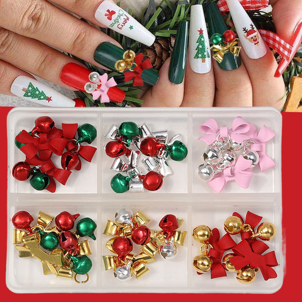Festive Nail Art Charms Set