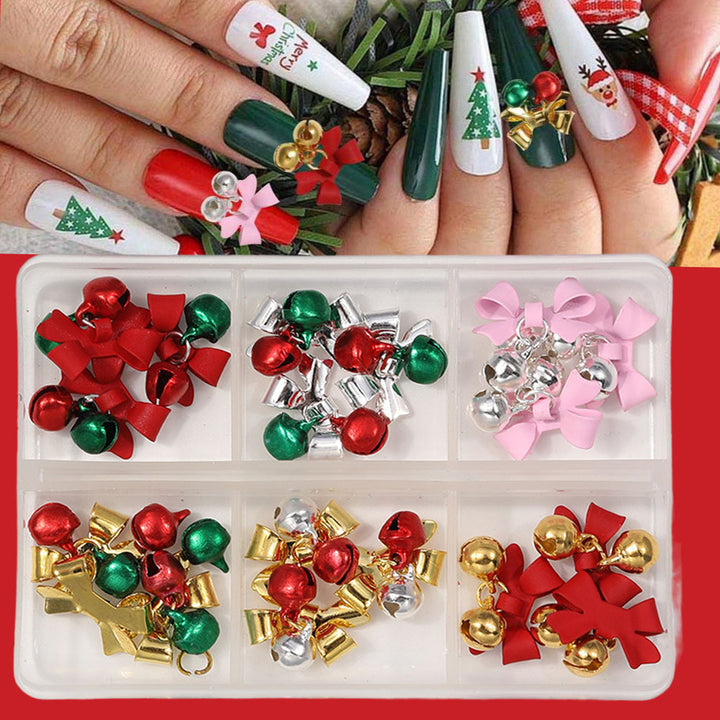 Festive Nail Art Charms Set