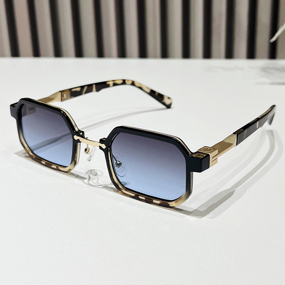 Modern Geometric Rectangle Sunglasses Kalsten