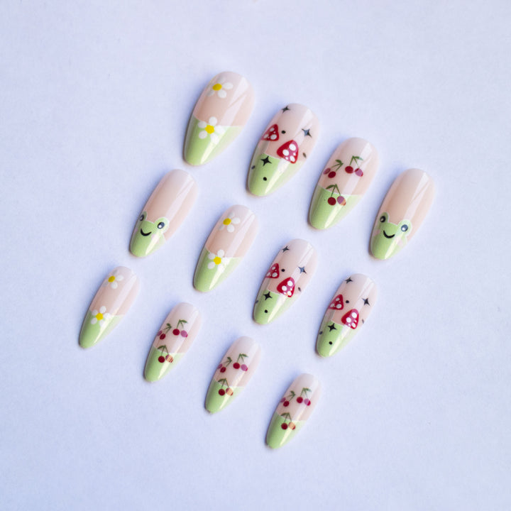 Artistic Floral Nail Art Design Kit  1790957892