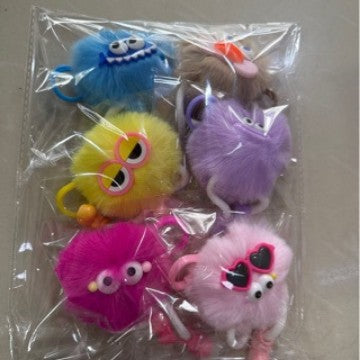 Plush Monster Keychain Set Kalsten