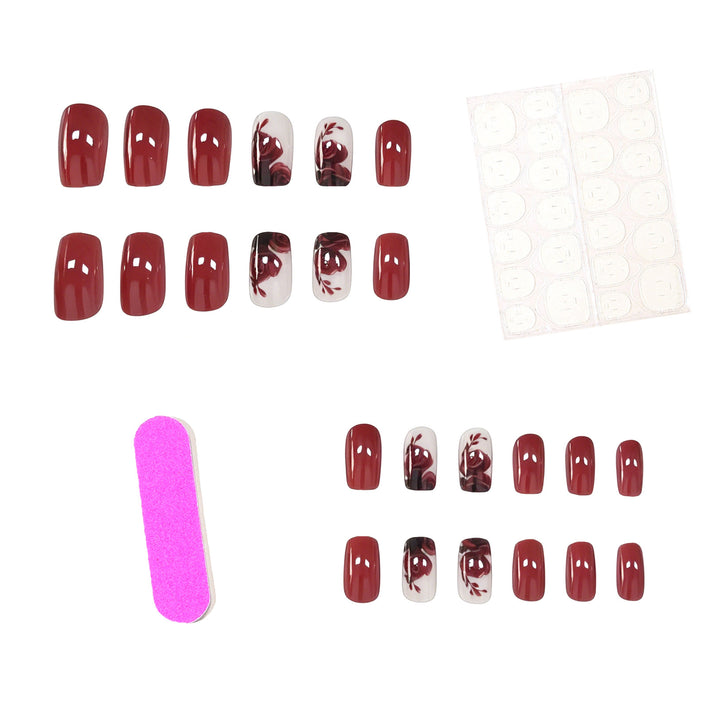 Detailed Floral Nail Art Kit Kalsten